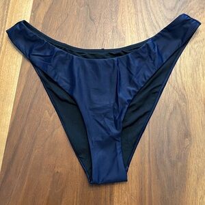 JCrew navy blue bikini bottom